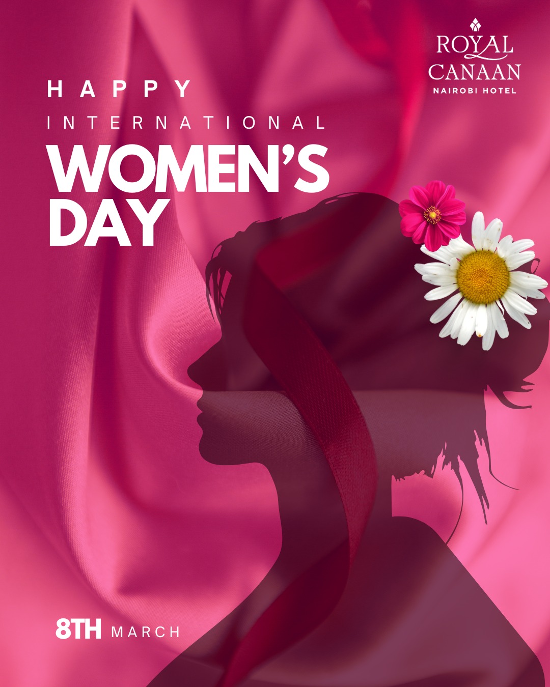 Today we celebrate the women who shape our world in countless ways - from nurturing homes and families, to leading businesses, inspiring communities, and breaking new ground every day.

Your strength, resilience, compassion, and ambition continue to inspire generations.

On this International Women’s Day, all of us at @royalcanaannairobihotel honor and celebrate the incredible women from every walk of life.

Happy International Women’s Day.
.
.
#InternationalWomensDay #IWD2026 #CelebrateWomen #WomenWhoInspire #RoyalCanaanNairobi #Nairobi
