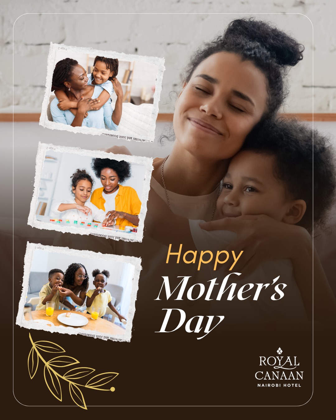 To the women who fill our lives with warmth, strength, grace, and unconditional love — today, we celebrate you. 💐

Mothers are the heart of every home and the soul behind countless cherished memories. From comforting embraces to life’s quiet sacrifices, your love leaves a lasting mark in every moment.

This Mother’s Day, all of us at @royalcanaannairobihotel extend our heartfelt appreciation to every mother, grandmother, guardian, and mother figure who inspires with love and care every single day.

May your day be filled with joy, laughter, beautiful moments, and the appreciation you truly deserve. ❤️

Happy Mother’s Day.
With love,
@royalcanaannairobihotel 

#MothersDay #HappyMothersDay #RoyalCanaanNairobiHotel #CelebrateMum #NairobiHotels #HospitalityWithHeart #FamilyMoments #MothersLove #NairobiLifestyle #Morher #Mummy