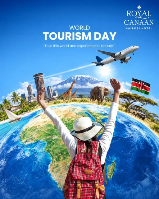 Every journey has a story.
Every destination leaves a memory. 🌍

This World Tourism Day, we celebrate the people, places and experiences that make travel so meaningful — and the joy of discovering something new along the way.

Happy World Tourism Day from Team @royalcanaannairobihotel ! ✈️🌎
.
.
#WorldTourismDay #Tourism #Travel #TravelAndTourism #ExploreTheWorld #TravelMemories #DiscoverMore #Wanderlust #TembeaKenya